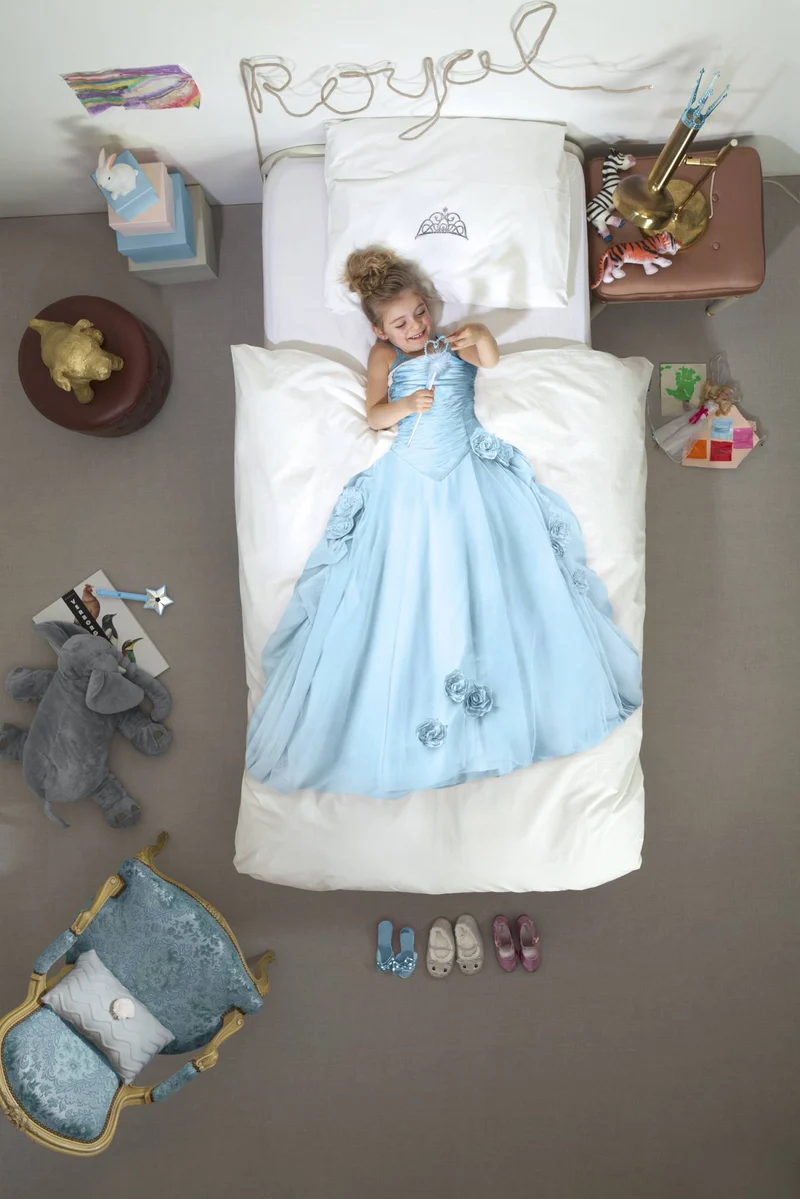 Snurk Kinder Baumwolle Bettwäsche Prinzessin