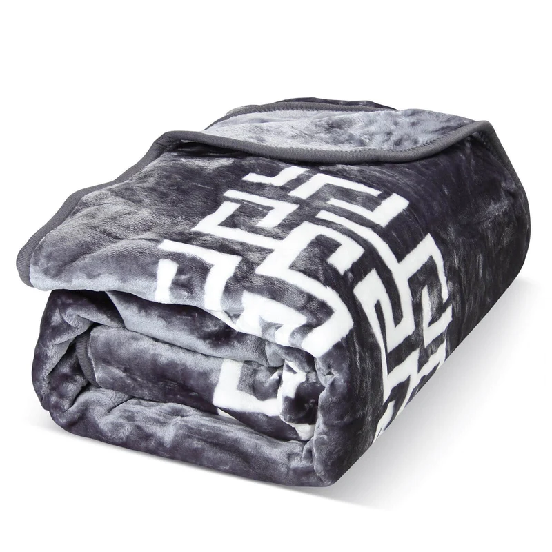 Flauschige Kuscheldecke 160x220 cm aus Polyester Weich, warm und pflegeleicht für Sofa, Bett und mehr