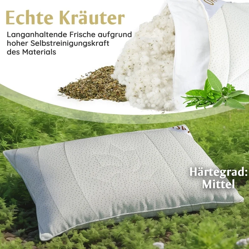 Premium Naturkissen Kräuter