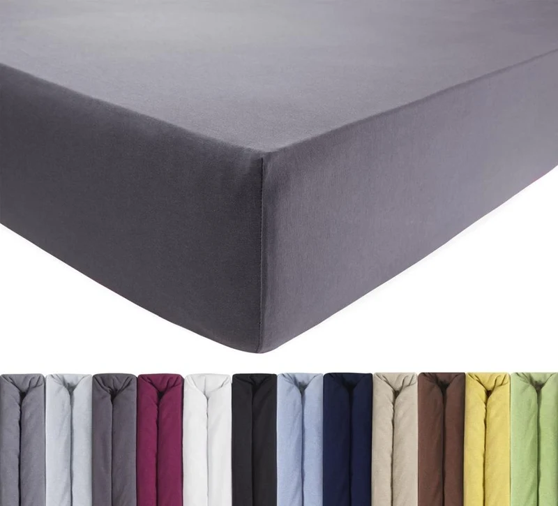 Luxus Spannbettlaken 180x200 - 200x220