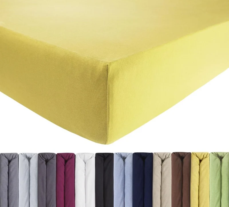 Luxus Spannbettlaken 180x200 - 200x220