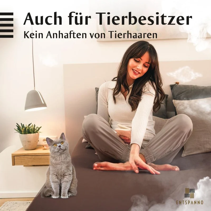 Luxus-Spannbettlaken 140-160 x 200-220 cm