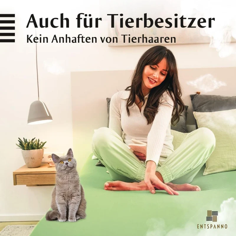 Luxus-Spannbettlaken 140-160 x 200-220 cm