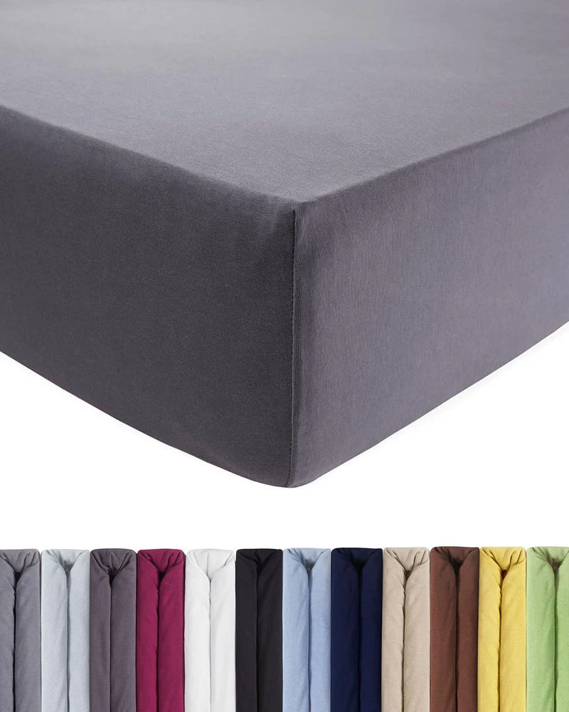 Luxus Spannbettlaken 120x200 - 130x220 cm