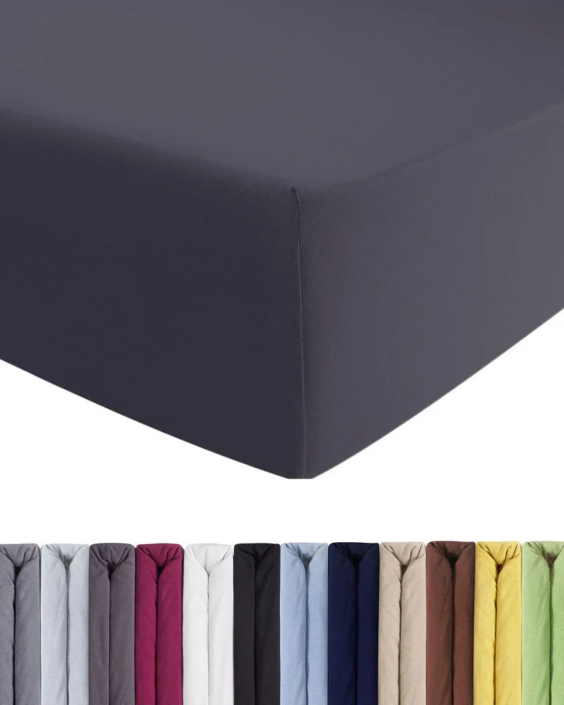 Luxus Spannbettlaken 120x200 - 130x220 cm