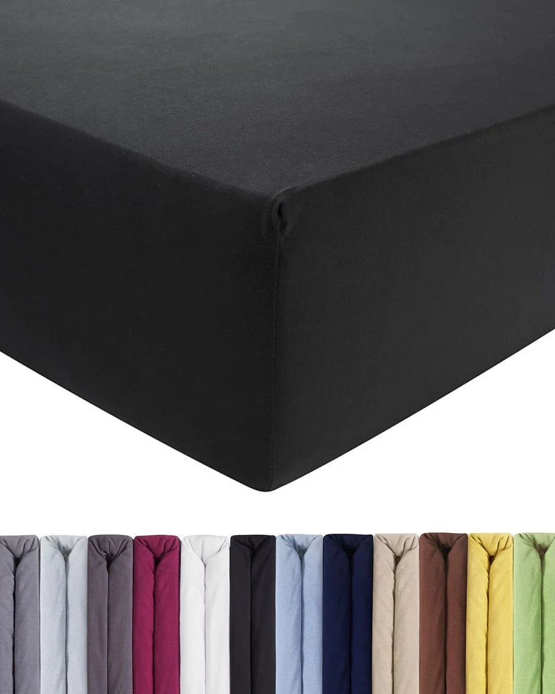 Luxus Spannbettlaken 120x200 - 130x220 cm