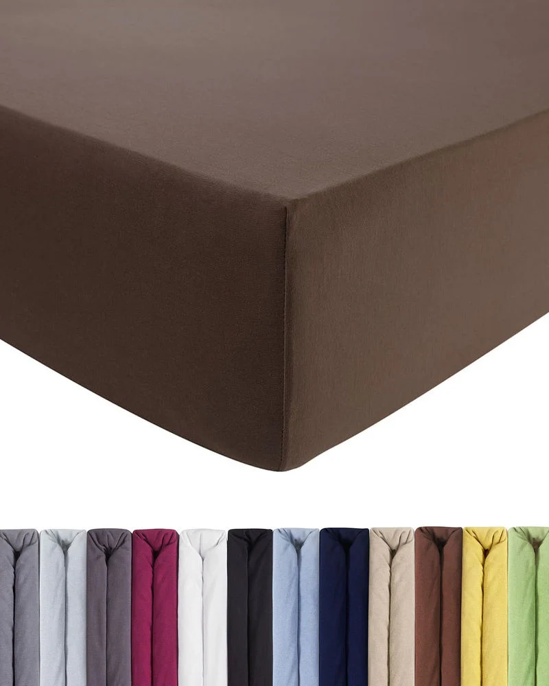 Luxus Spannbettlaken 120x200 - 130x220 cm
