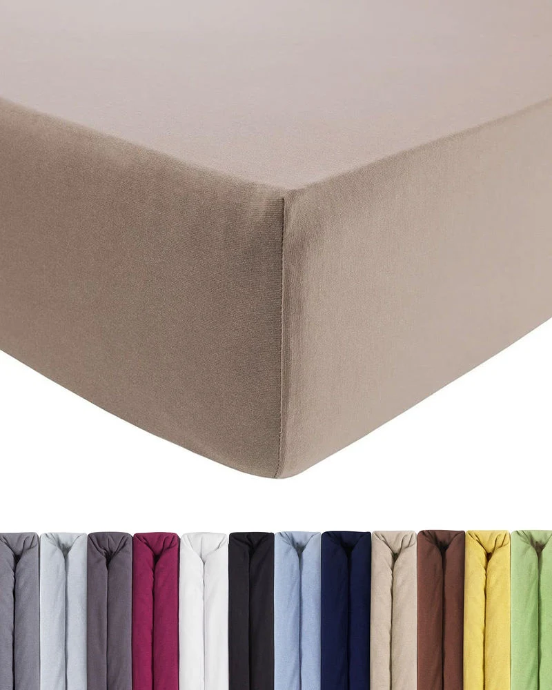 Luxus Spannbettlaken 120x200 - 130x220 cm