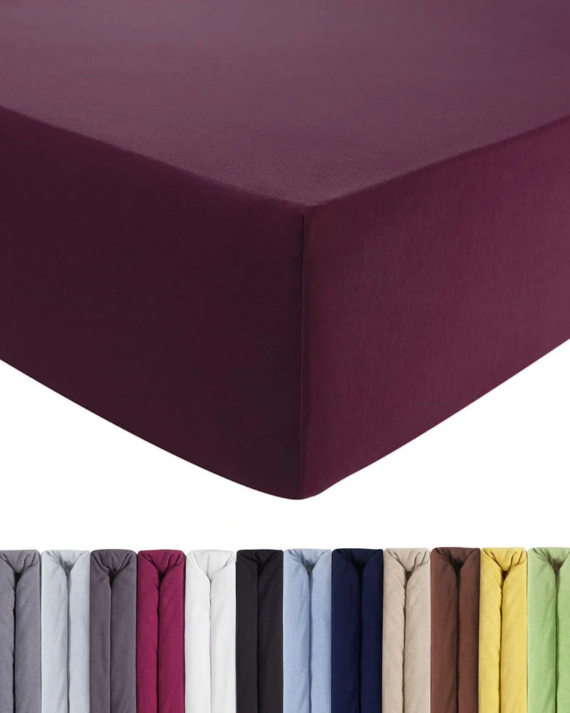 Luxus Spannbettlaken 120x200 - 130x220 cm