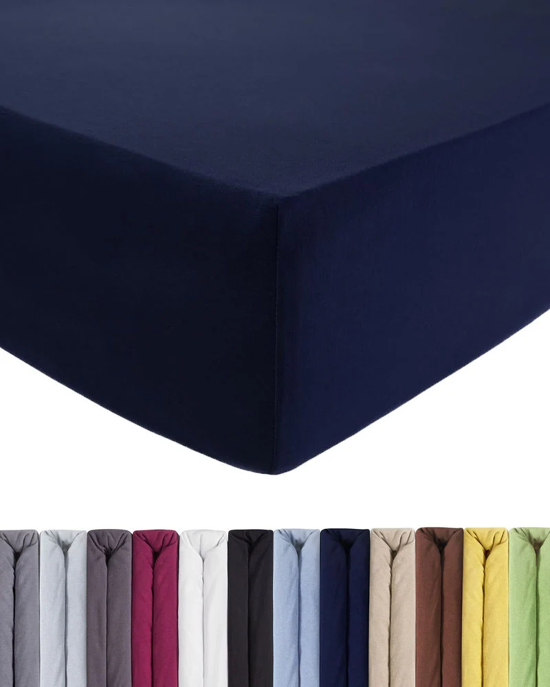 Luxus Spannbettlaken 120x200 - 130x220 cm