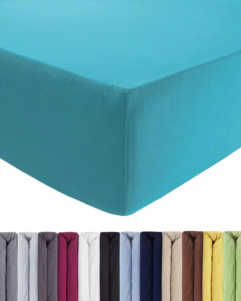 Luxus Spannbettlaken 120x200 - 130x220 cm