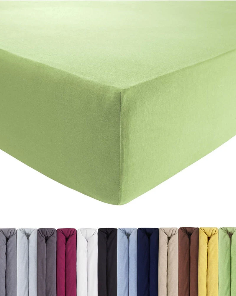Luxus Spannbettlaken 120x200 - 130x220 cm