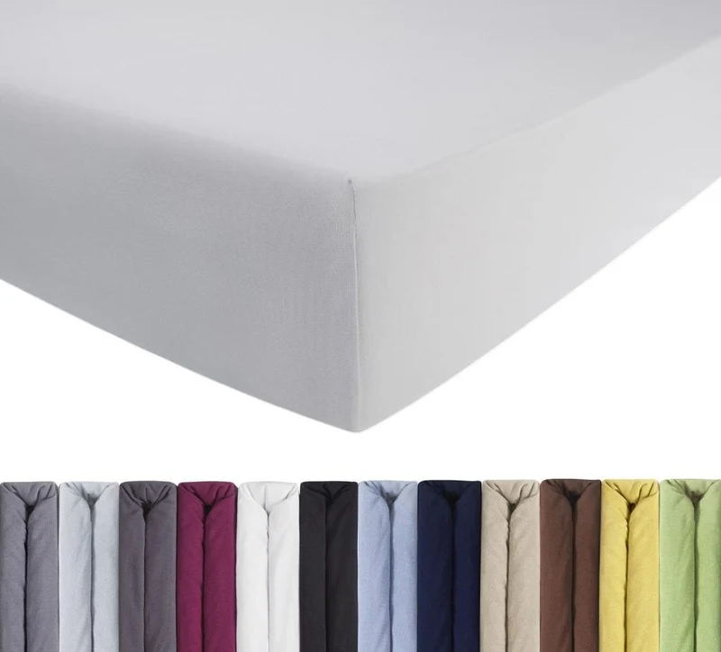 Luxus Spannbettlaken 90-100 x 200-220 cm