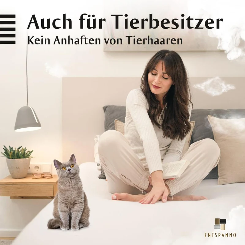 Luxus Spannbettlaken 90-100 x 200-220 cm