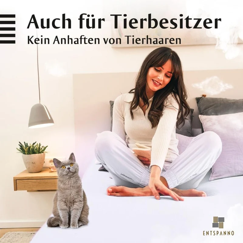 Luxus Spannbettlaken 90-100 x 200-220 cm