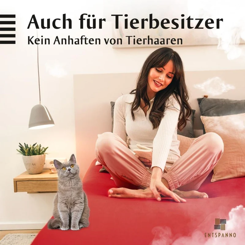 Luxus Spannbettlaken 90-100 x 200-220 cm