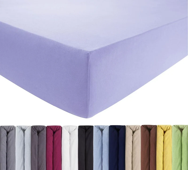 Luxus Spannbettlaken 90-100 x 200-220 cm