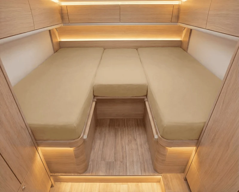 Luxus Spannbettlaken für Wohnmobil & Wohnwagen 3-teilig