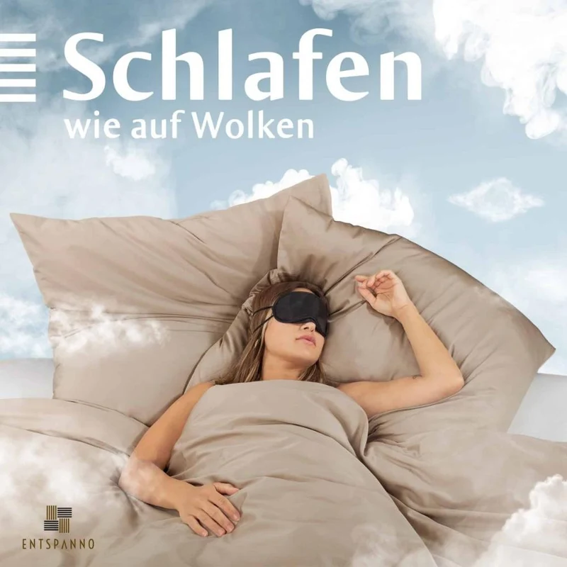 Luxus Baumwolle-Satin Bettwäsche Kissenbezug