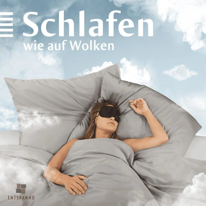 Luxus Baumwolle Satin Bettwäsche Deckenbezug