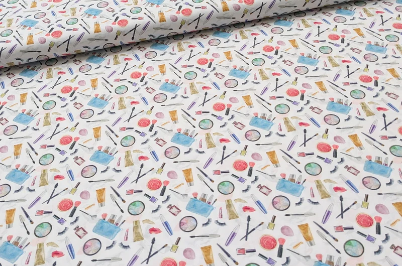 Baumwolle Digitaldruck Kosmetik *Ab 50cm