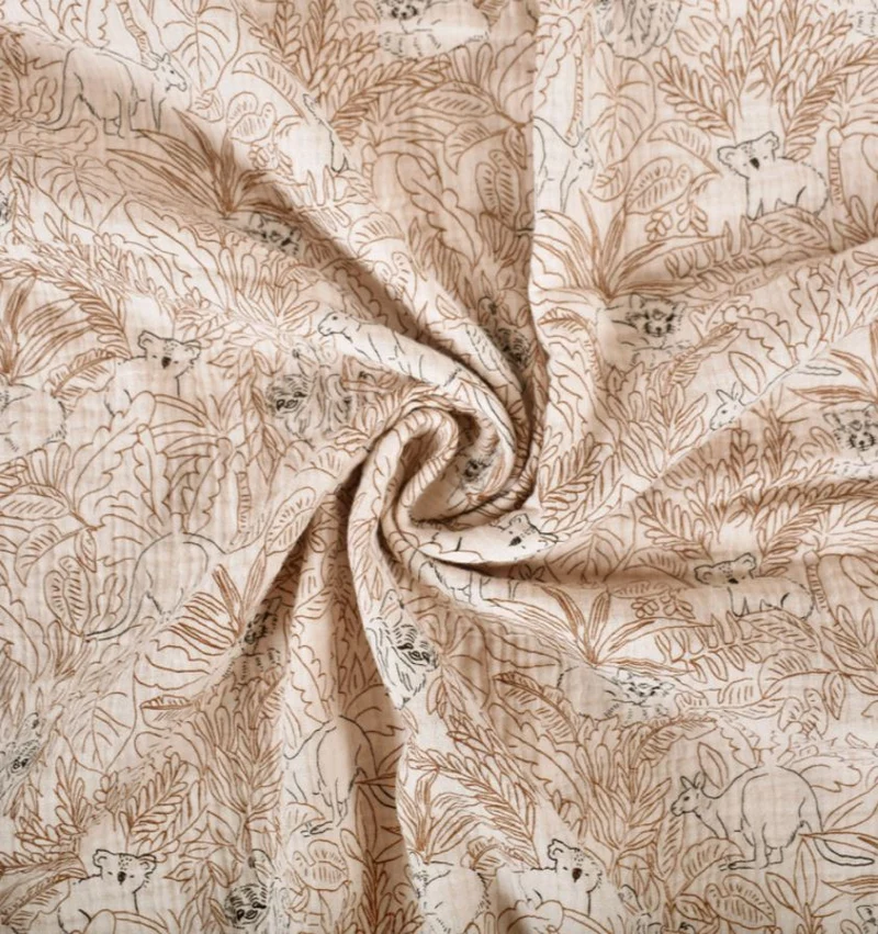 Musselin Australien beige *Ab 50 cm