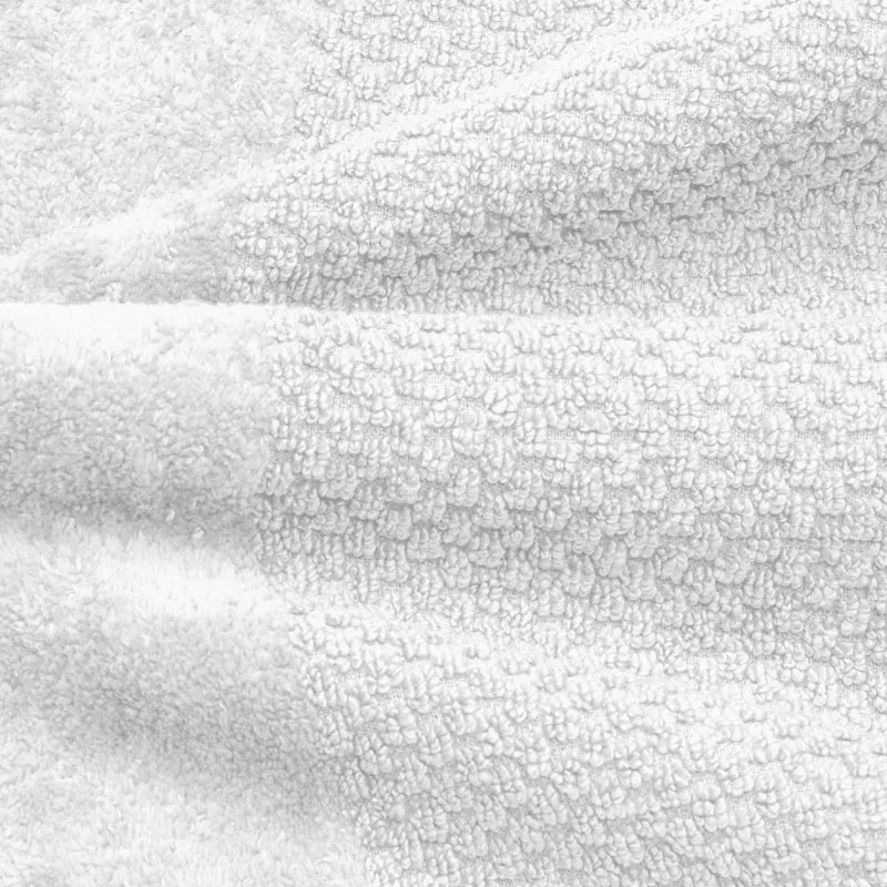 Handtuch Set Popcorn - Weiß - 2x16x21 + 2x30x50 + 4x50x100 + 2x70x140 cm