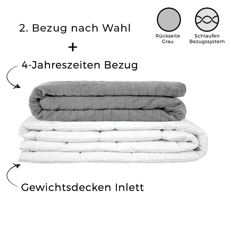 Set: STANDARD Gewichtsdecke für Erwachsene