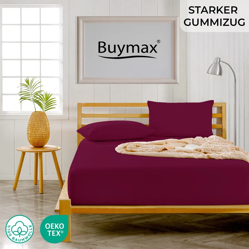 Jersey Spannbettlaken 200x200 cm
