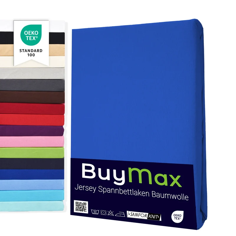 Jersey Spannbettlaken 80x200 cm