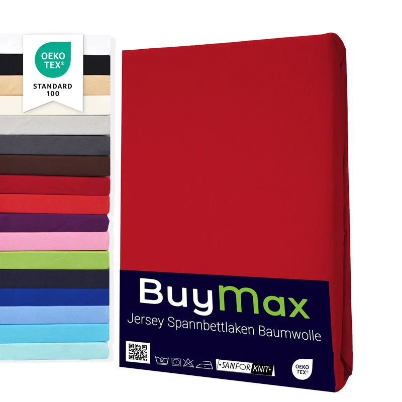 Jersey Spannbettlaken 80x200 cm