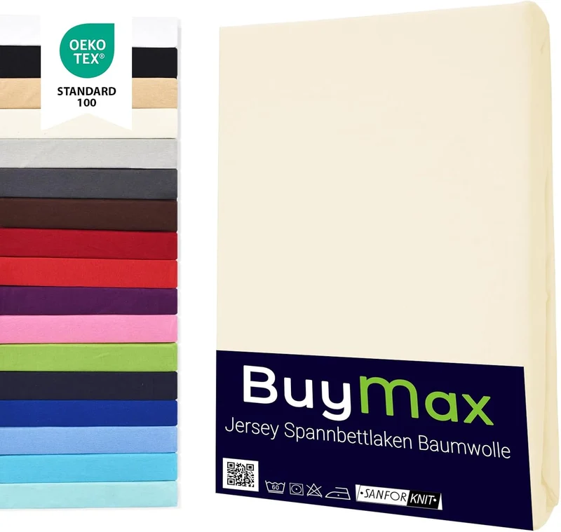 Topper Jersey Spannbettlaken 180x200 cm