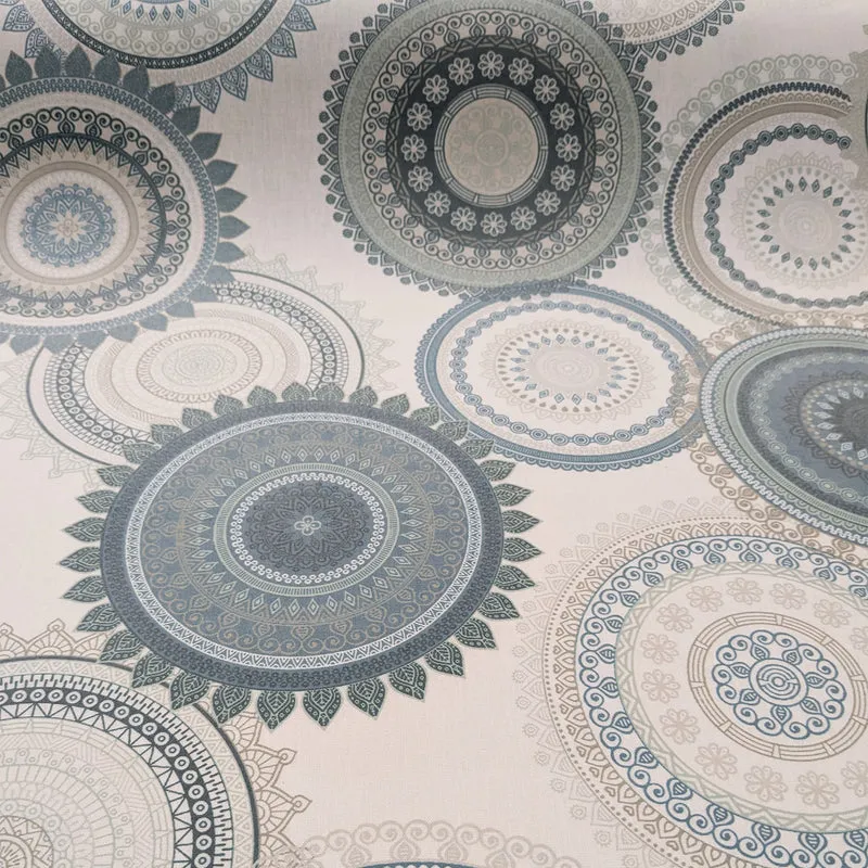 Tischdeckenstoff recycelt Mandala *Ab 50cm