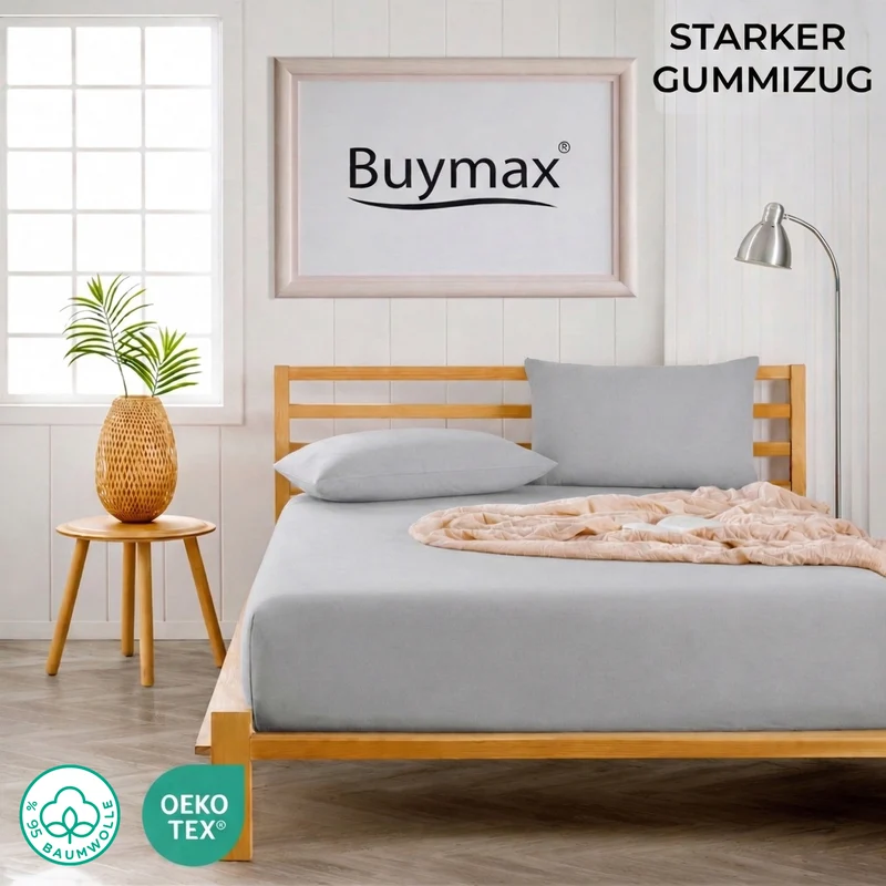 Premium Boxspringbett Spannbettlaken 180x200–200x220 cm