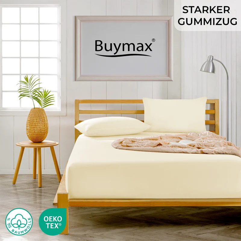 Premium Boxspringbett Spannbettlaken 180x200–200x220 cm
