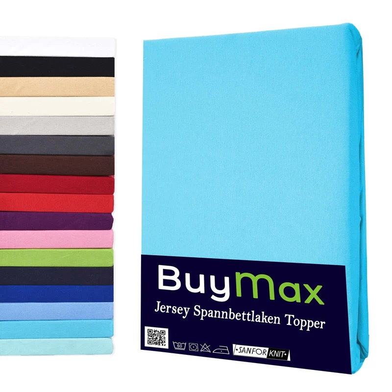 Topper Jersey Spannbettlaken 120x200 cm