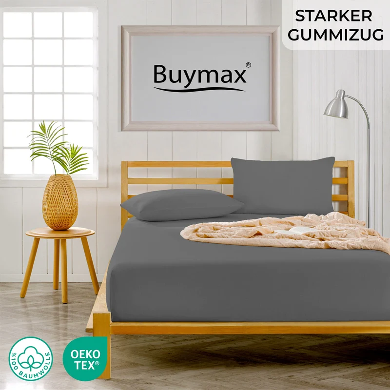 Topper Jersey Spannbettlaken 180x200 cm