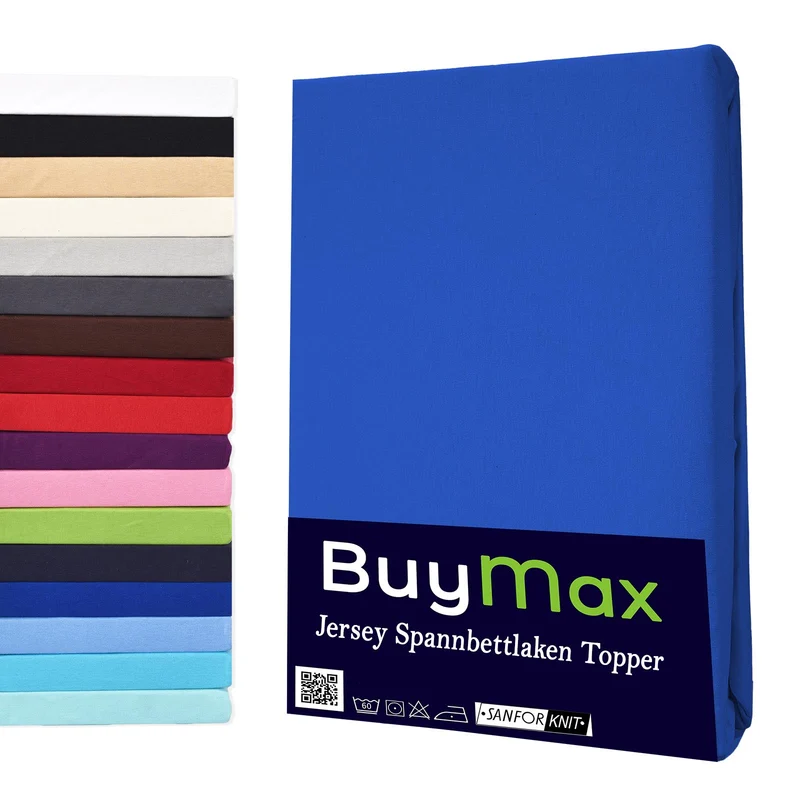 Topper Jersey Spannbettlaken 180x200 cm