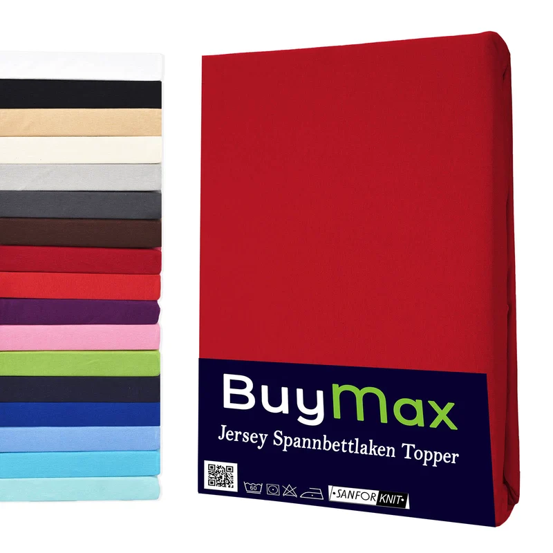 Topper Jersey Spannbettlaken 180x200 cm