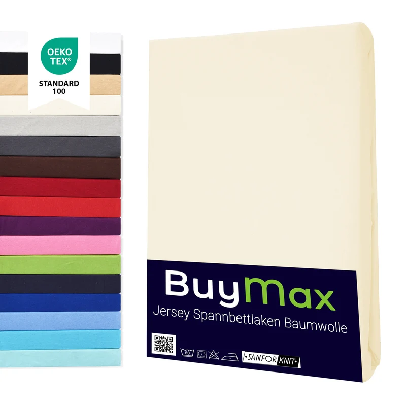 Topper Jersey Spannbettlaken 160x200 cm