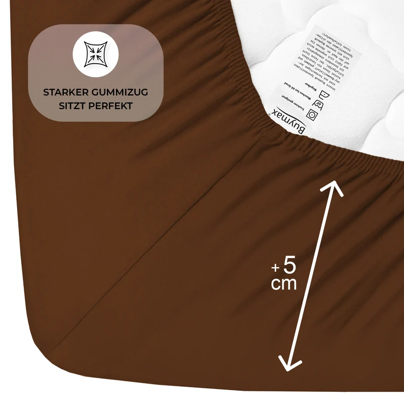 Topper Jersey Spannbettlaken 160x200 cm