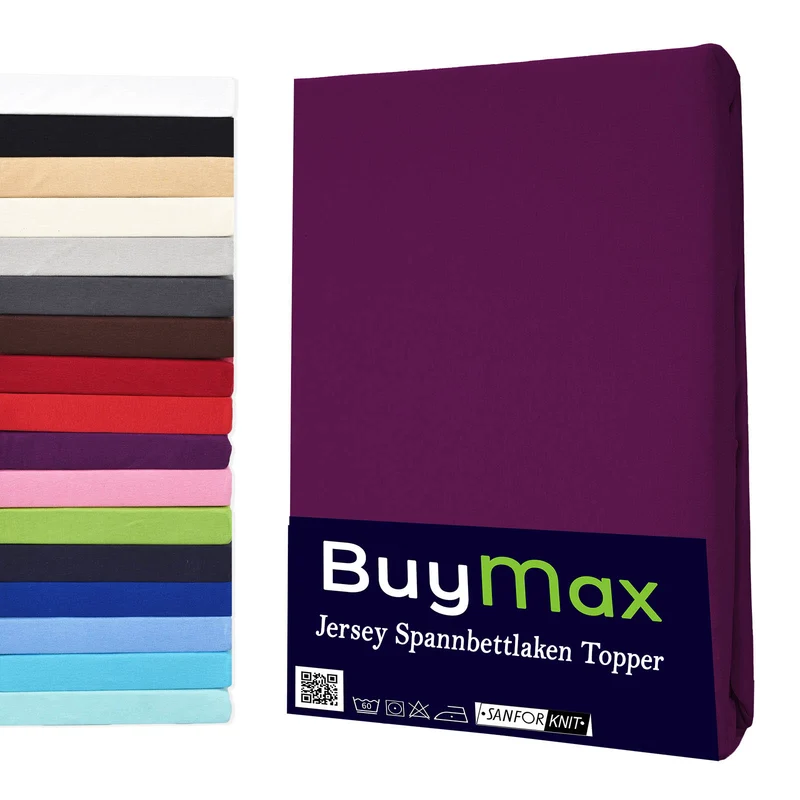 Topper Jersey Spannbettlaken 160x200 cm