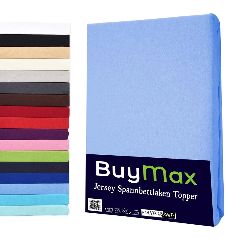 Topper Jersey Spannbettlaken 140x200 cm