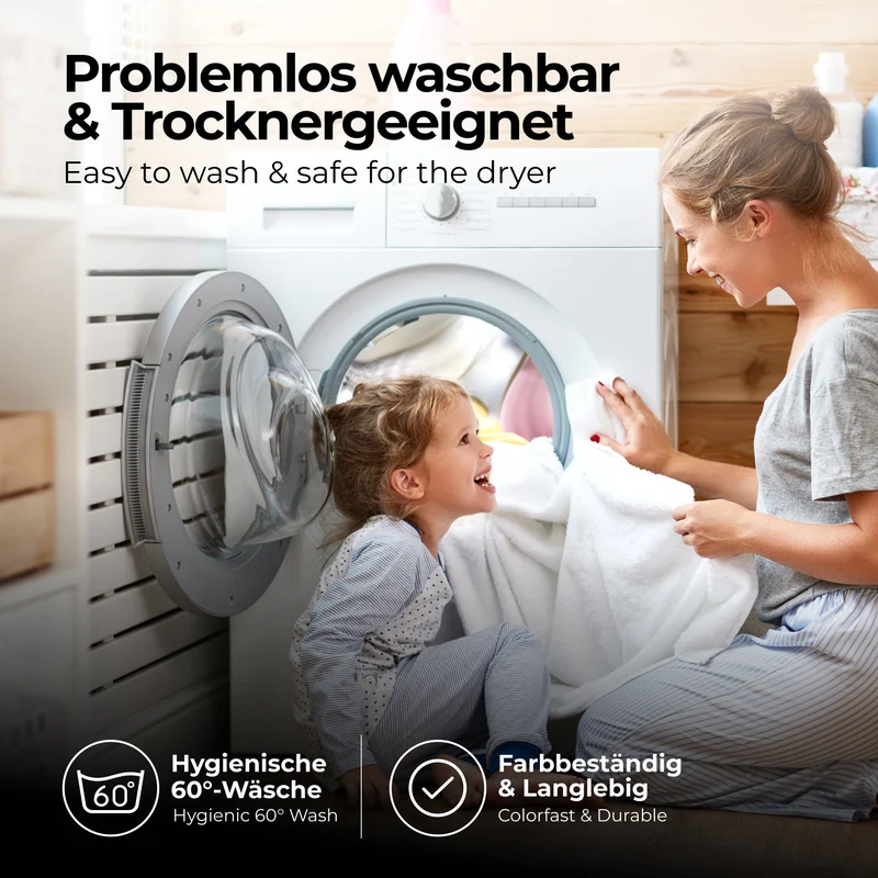 etérea Microfaser Bettwäsche Kimi in Grün, Orange, Anthrazit