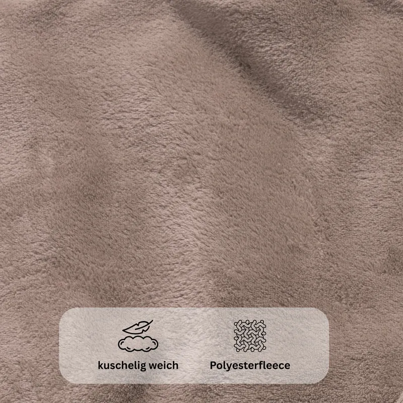 ESPRIT Fleecedecke - leicht & flauschig -Wendedecke - 150x200cm