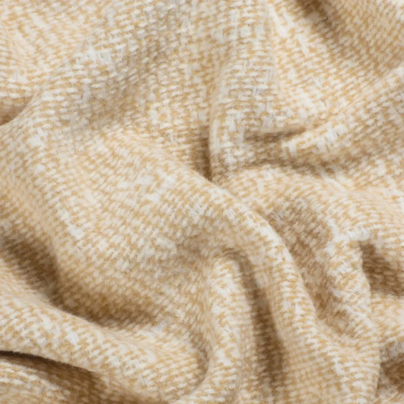MUSTERRING Kuscheldecke - Baumwoll-Mix mit Fransen 140x200cm