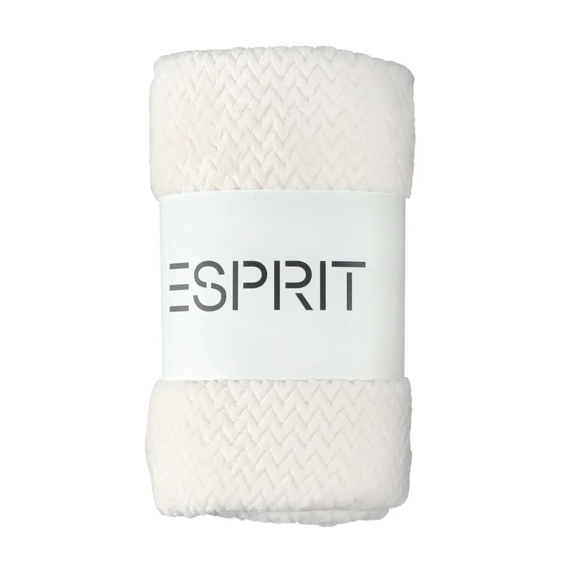 ESPRIT Wohlfühl-Set - Decke 140x190cm & Kissenbezug 45x45cm