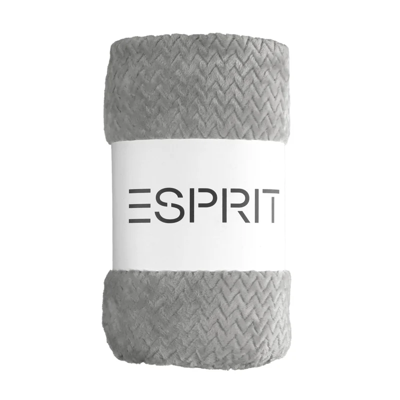 ESPRIT Wohlfühl-Set - Decke 140x190cm & Kissenbezug 45x45cm