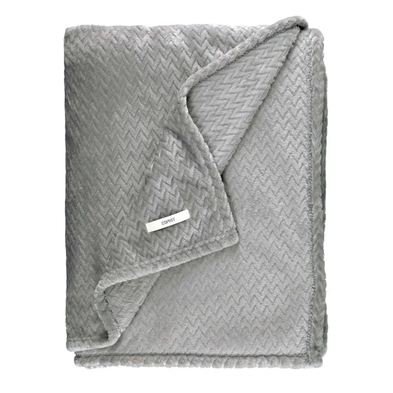 ESPRIT Wohlfühl-Set - Decke 140x190cm & Kissenbezug 45x45cm
