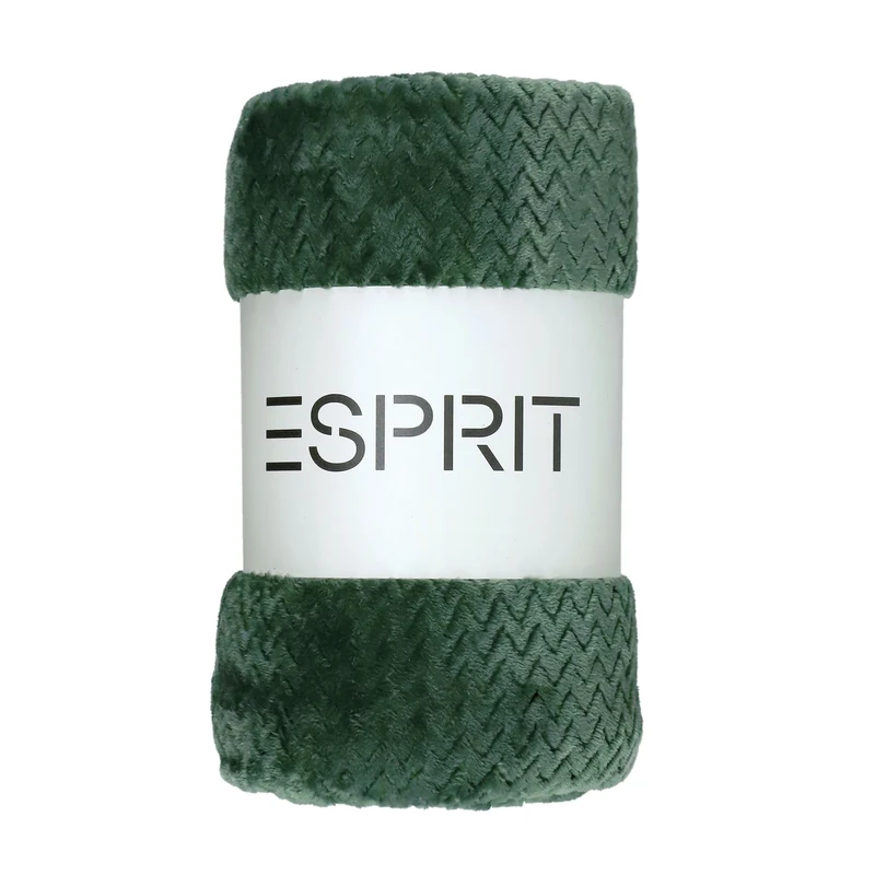 ESPRIT Wohlfühl-Set - Decke 140x190cm & Kissenbezug 45x45cm